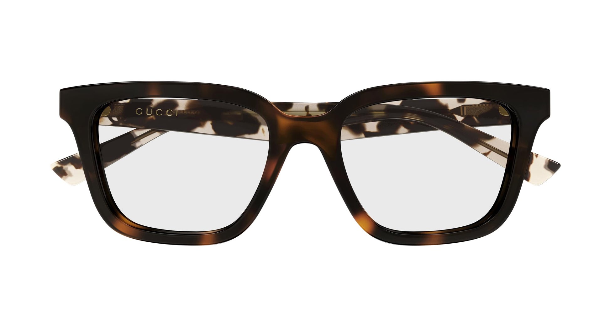 Gucci GG2186oA-003 eyeglasses in brown frame with clear lenses