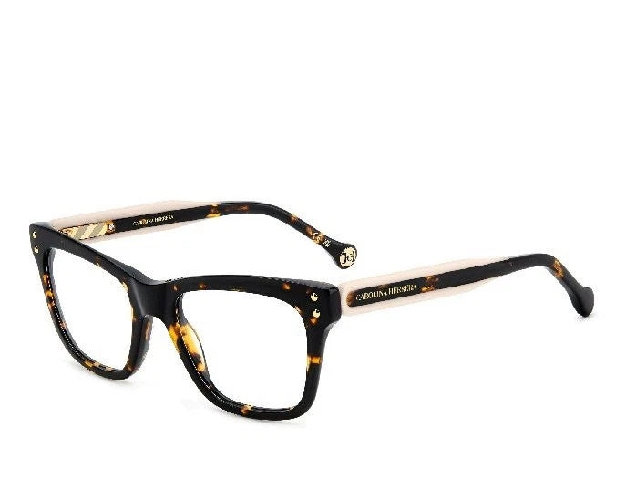 Carolina Herrera HER0257-086-51 Havana Rectangle Eyeglasses 51mm Eyeglasses