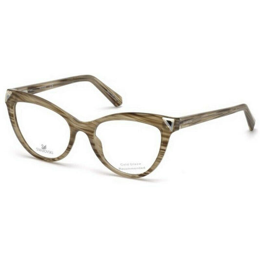 Swarovski SK5268-047 (NO CASE) Brown Round Eyeglasses 51mm