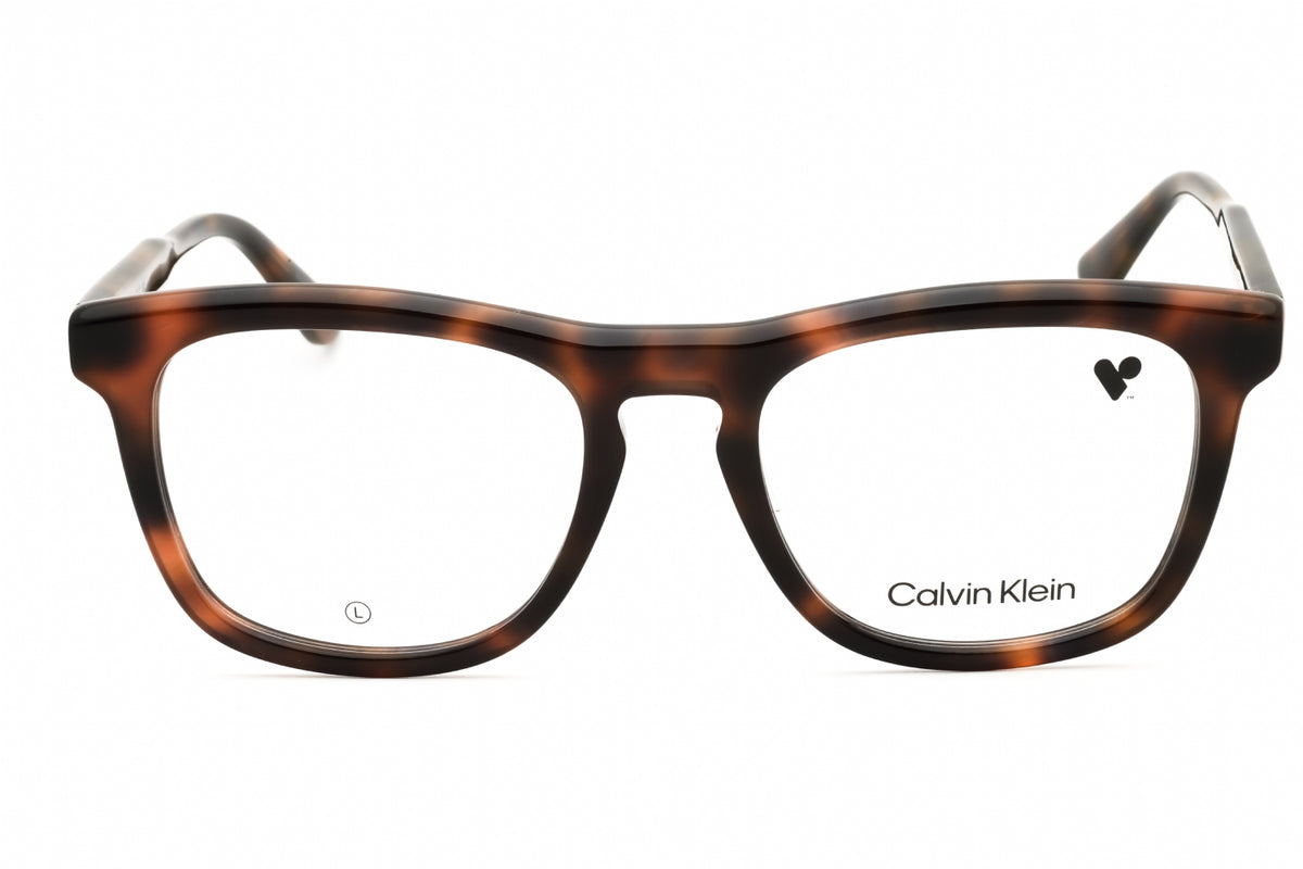 Calvin Klein CK24515-240 HAVANA Rectangular Eyeglasses 52mm