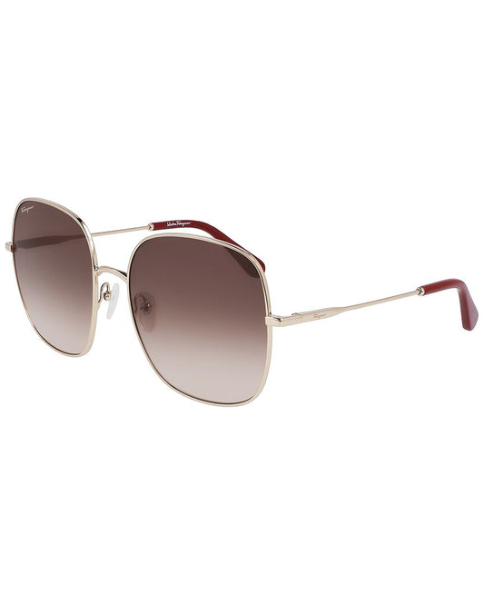 Salvatore Ferragamo SF300S-703-5918 59mm New Sunglasses
